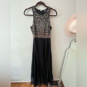 Parker Size 2 Blakney Dress - Sequin Black Tie Gown